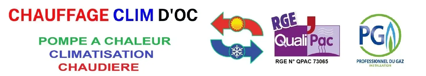 Chauffage Clim d’Oc, entreprise RGE QualiPAC